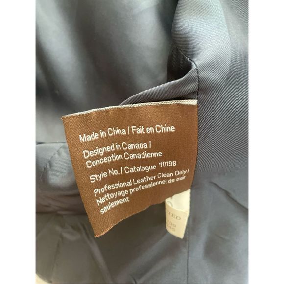 Blue Leather & Suede Jacket - Picture 9 of 11